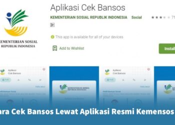 Cara Cek Bansos Kemensos Online Lewat Aplikasi Resmi
