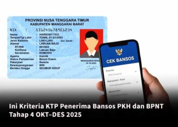Ini Kriteria KTP Penerima Bansos PKH dan BPNT Tahap 4 OKT–DES 2025