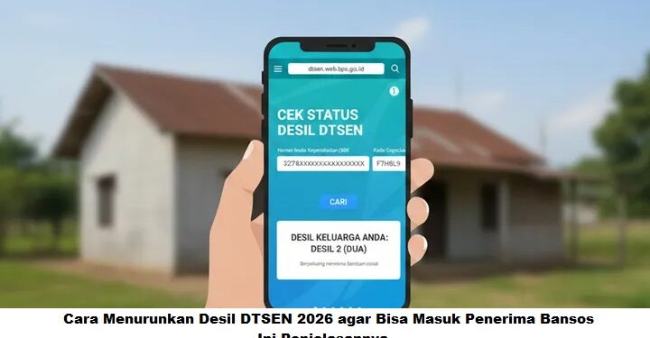 Cara Menurunkan Desil DTSEN 2026 agar Bisa Masuk Penerima Bansos, Ini Penjelasannya