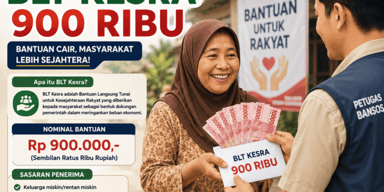 BLT Kesra Rp900 Ribu Mei 2026 Kapan Cair? Ini Penjelasan dan Cara Cek Penerimanya