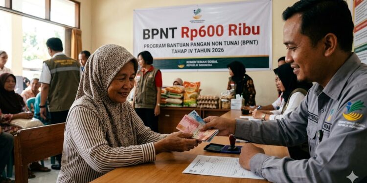 BPNT Rp600 Ribu Mulai Cair, Begini Cara Cek Status Penerima Bansos 2026