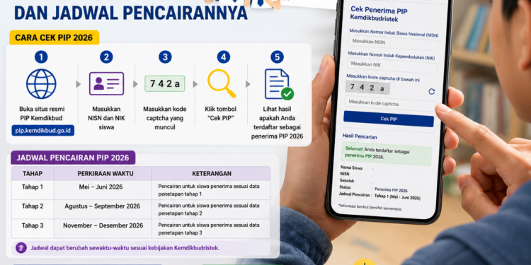 Cara Cek PIP 2026 dan Jadwal Pencairannya