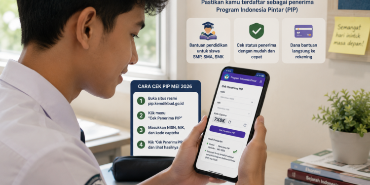 Cek PIP Mei 2026 Cair, Cek Besaran Bantuannya