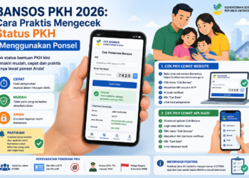 Bansos PKH 2026: Cara Praktis Mengecek Status PKH Mengunakan Ponsel
