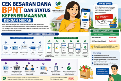 Cek Besaran Dana BPNT dan Status Kepenerimaannya dengan Mudah