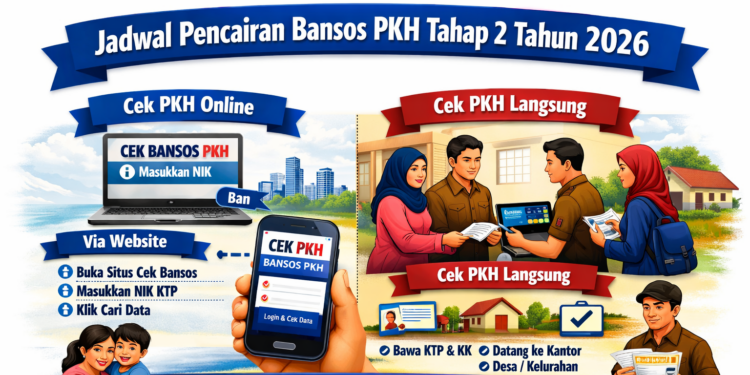 Jadwal Pencairan Bansos PKH Tahap 2 Tahun 2026