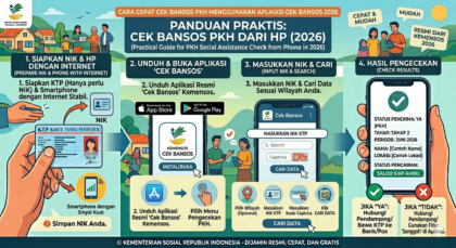 Cara Cepat Cek Bansos PKH Menggunakan Aplikasi Cek Bansos 2026