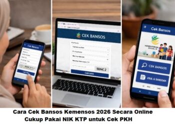 Cara Cek Bansos Kemensos 2026 Secara Online, Cukup Pakai NIK KTP untuk Cek PKH