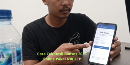 Cara Cek Desil Bansos 2026 Online Pakai NIK KTP