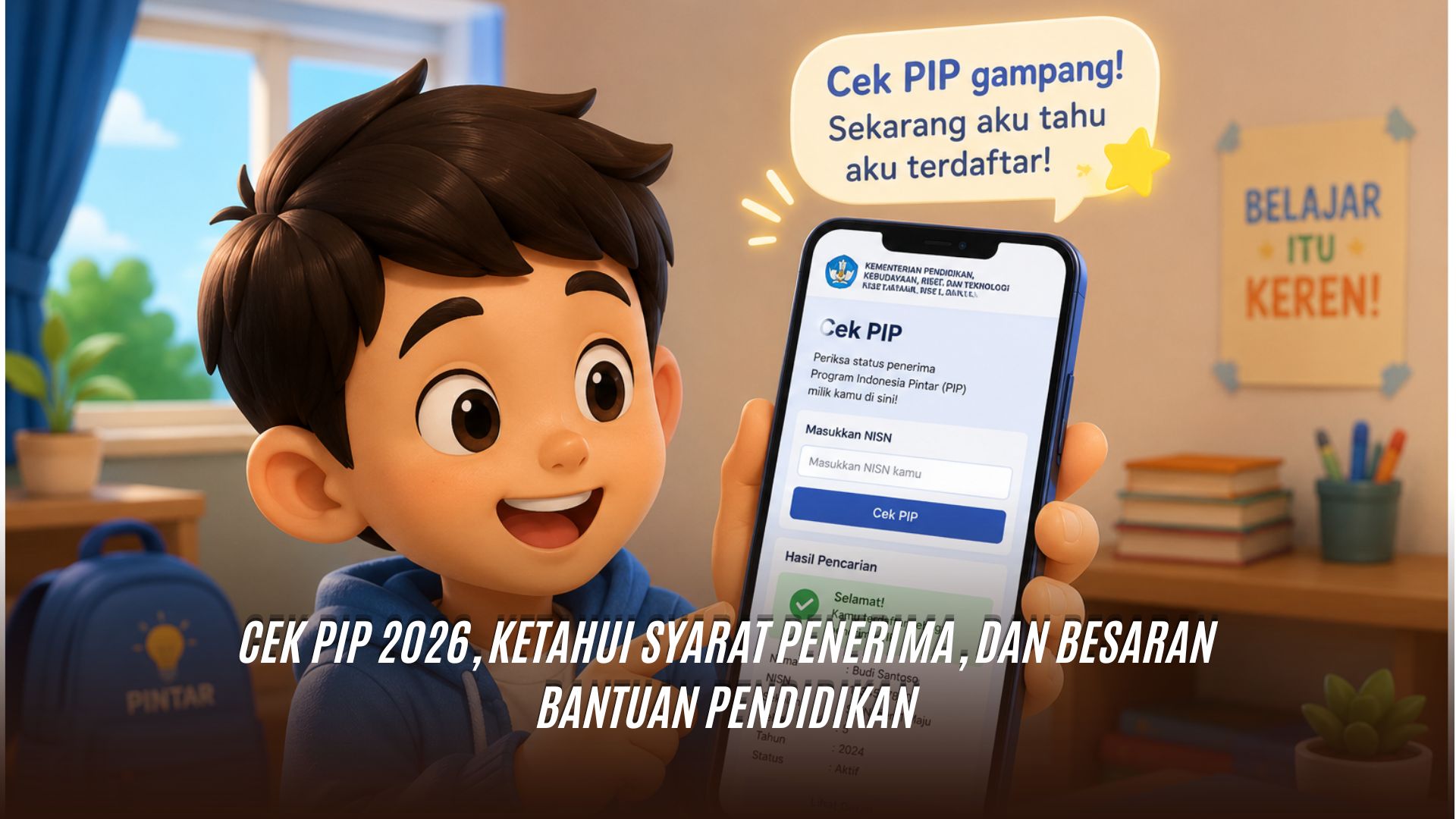 Cek Bansos PIP 2026