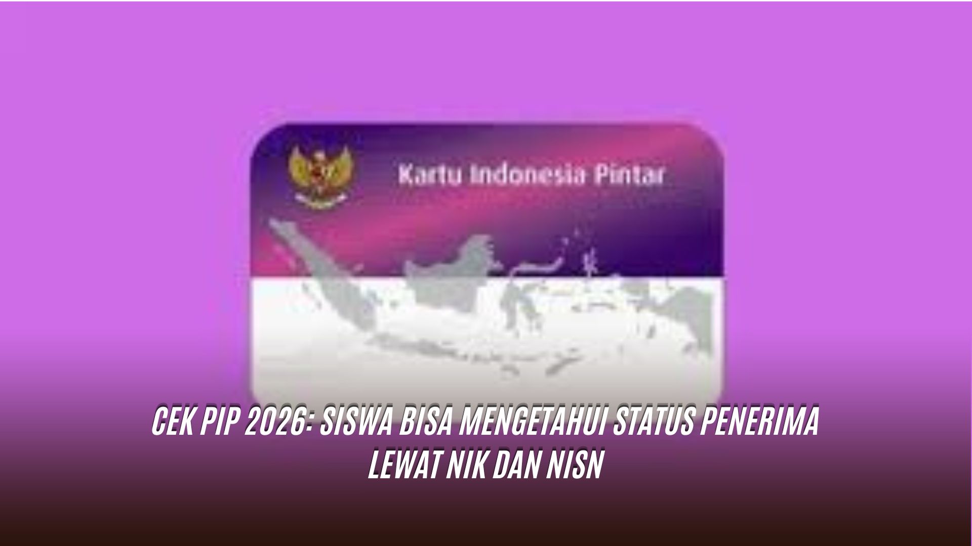Cek PIP 2026