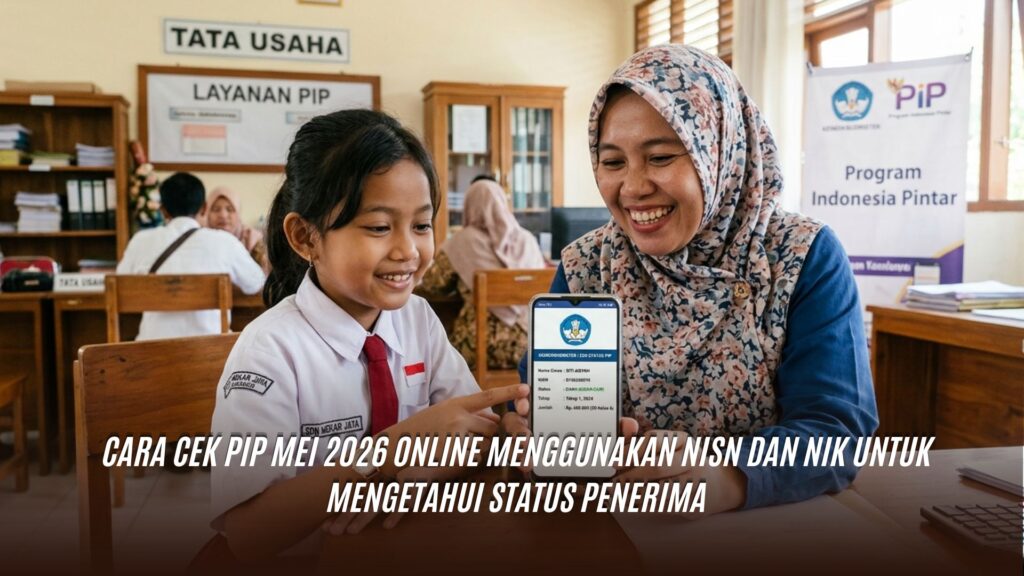 Cara Cek PIP Mei 2026