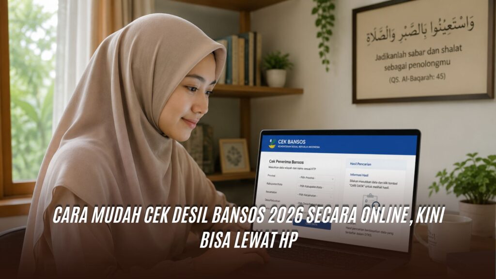Cara Mudah Cek Desil