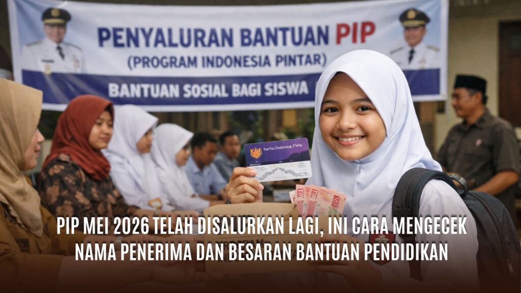 PIP Mei 2026 Disalurkan