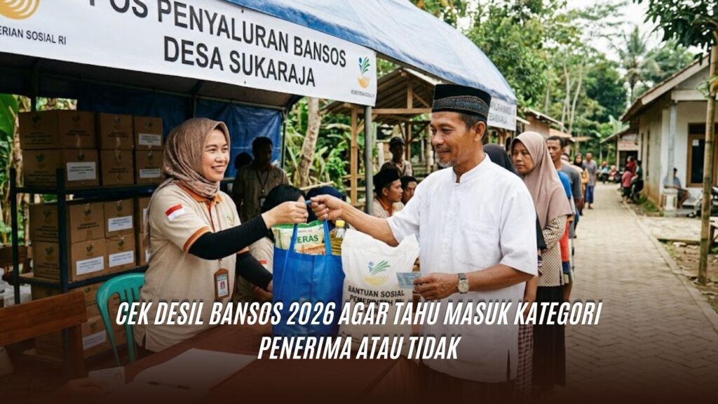 Cek Desil Bansos 2026