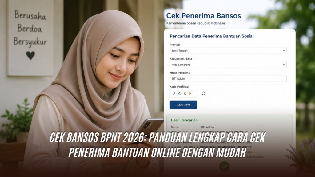 Cek Bansos BPNT 2026
