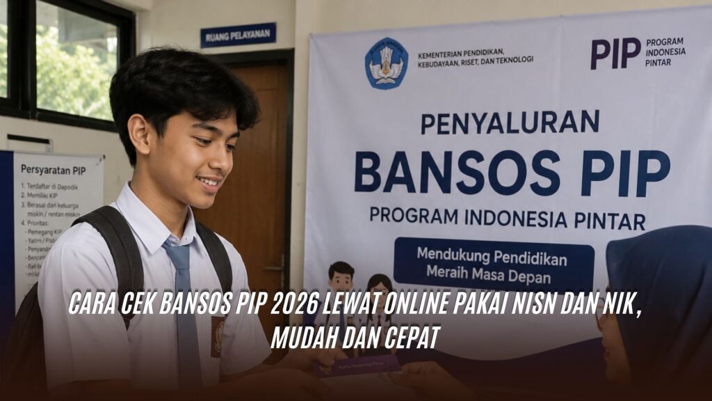 Cara Cek Bansos PIP 2026