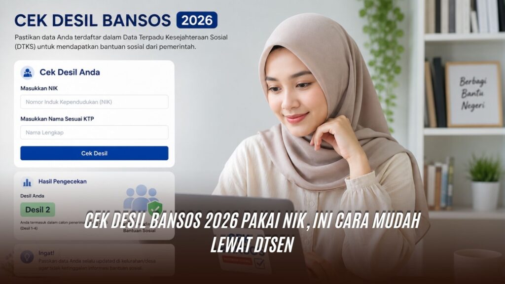 Cek Desil Bansos 2026