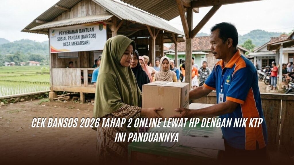 Cek Bansos 2026 Tahap 2 Online