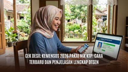 Cek Desil Kemensos 2026 Pakai NIK KTP