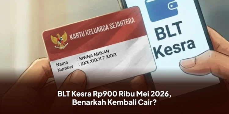 BLT Kesra Rp900 Ribu Mei 2026, Benarkah Kembali Cair?