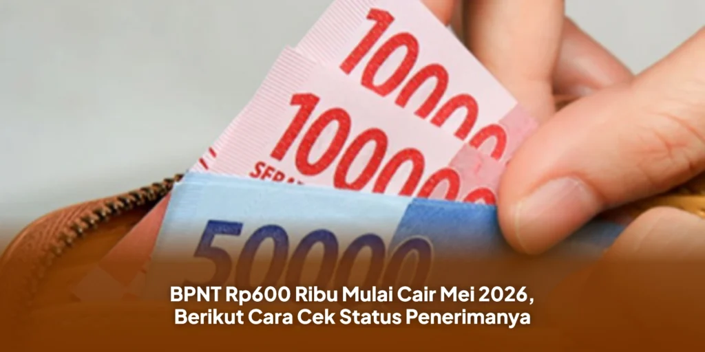BPNT Rp600 Ribu Mulai Cair Mei 2026, Berikut Cara Cek Status Penerimanya