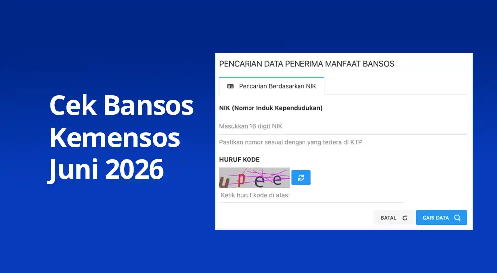 Cara Cek Bansos Kemensos Mei 2026 Secara Online, Berikut Daftar Bantuan yang Cair