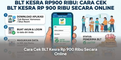 BLT Kesra Rp900 Ribu: Cara Cek BLT Kesra Rp 900 Ribu Secara Online