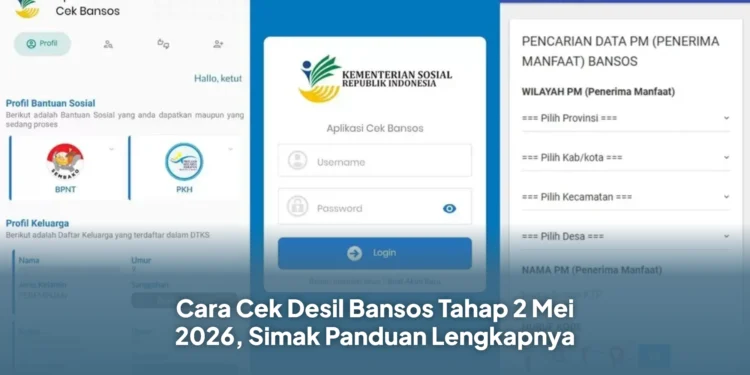 Cara Mudah Cek Desil Bansos Tahap 2 Mei 2026, Simak Panduannya!