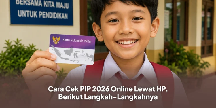 Cara Cek PIP 2026 Online Lewat HP, Berikut Langkah-Langkahnya