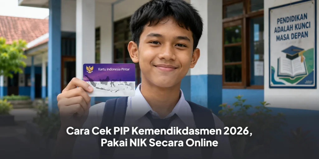 Cara Cek PIP Kemendikdasmen 2026, Pakai NIK Secara Online