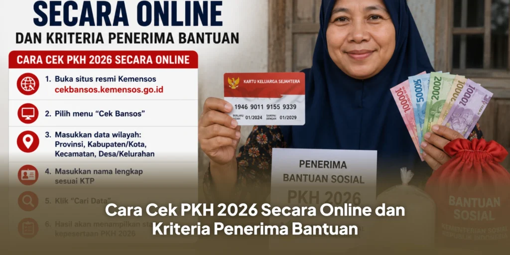 Cara Cek PKH 2026 Secara Online dan Kriteria Penerima Bantuan