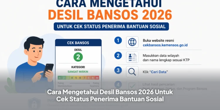 Cara Mengetahui Desil Bansos 2026 Untuk Cek Status Penerima Bantuan Sosial