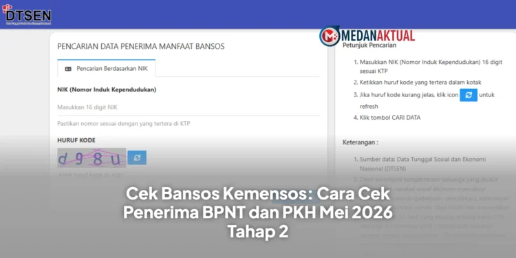 Cek Bansos Kemensos: Cara Cek Penerima BPNT dan PKH Mei 2026 Tahap 2