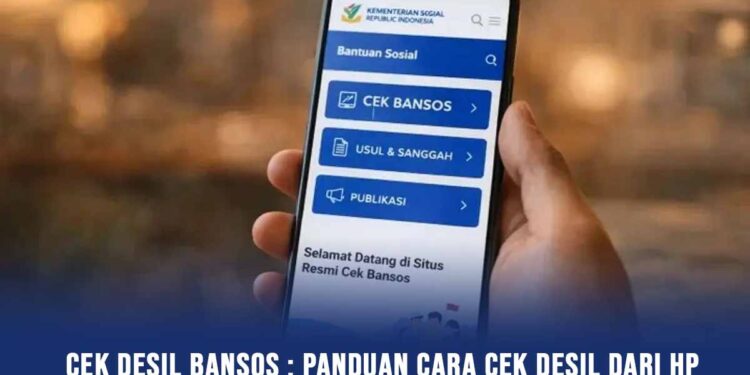 Cek Desil Bansos : Panduan Cara Cek Desil Dari HP