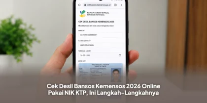 Cek Desil Bansos Kemensos 2026 Online Pakai NIK KTP, Ini Langkah-Langkahnya