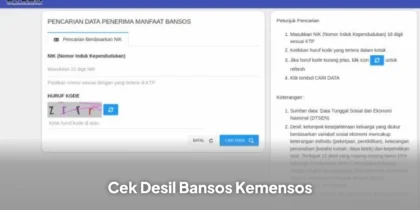 Cek Desil Bansos Kemensos, Simak Cara Cek Status Penerimanya