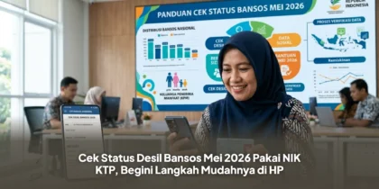 Cek Status Desil Bansos Mei 2026 Pakai NIK KTP, Begini Langkah Mudahnya di HP