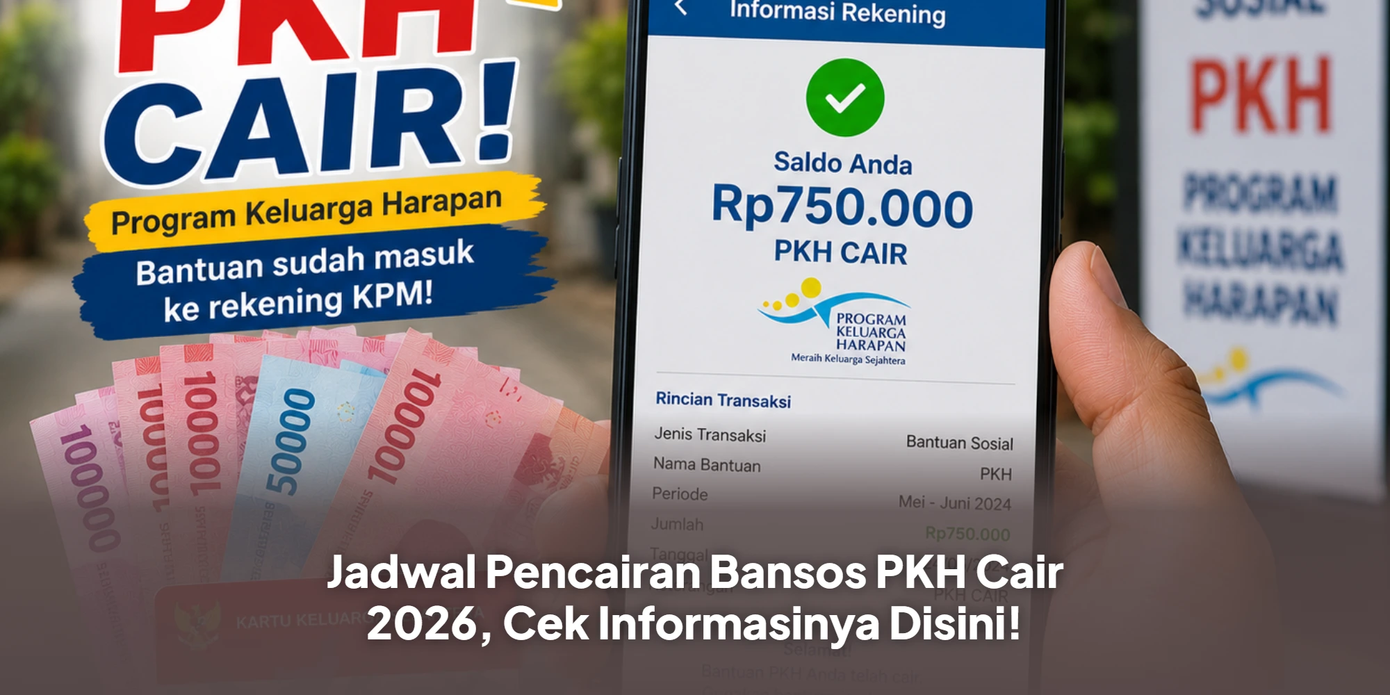 Jadwal Pencairan Bansos PKH Cair 2026, Cek Informasinya Disini!