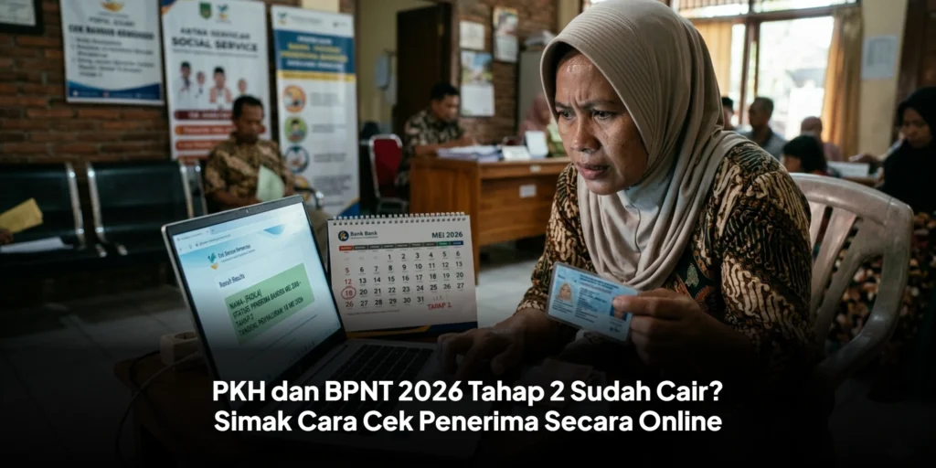 PKH dan BPNT 2026 Tahap 2 Sudah Cair? Simak Cara Cek Penerima Secara Online