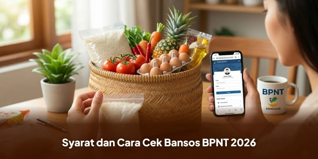 Syarat dan Cara Cek Bansos BPNT 2026 Secara Online Lewat HP