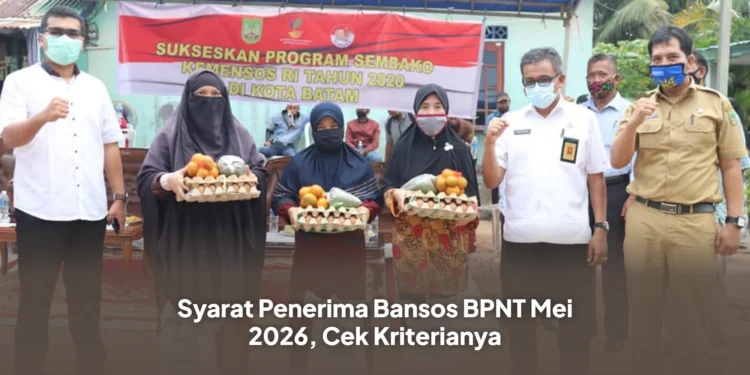 Syarat Penerima Bansos BPNT Mei 2026, Cek Kriterianya