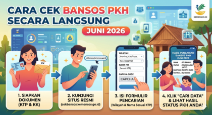 Cara Cek Bansos PKH Secara Langsung Juni 2026
