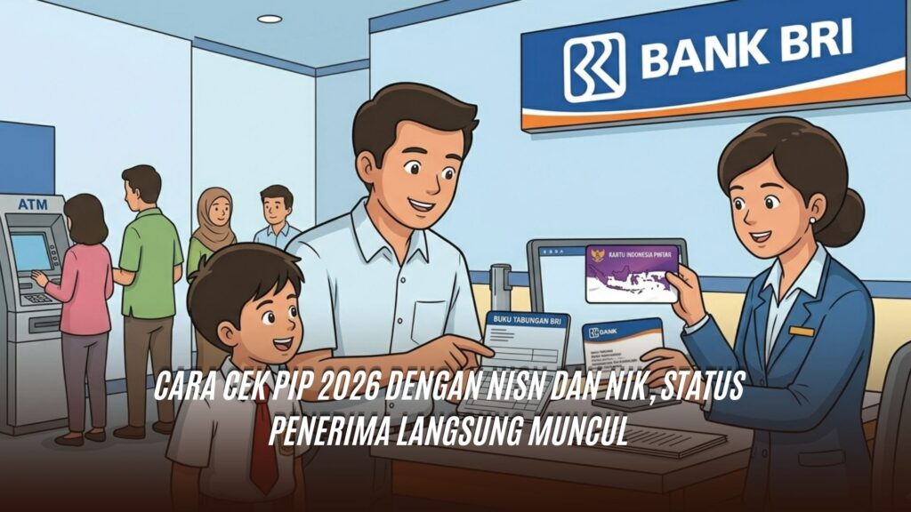 Cara Cek PIP 2026 dengan NISN dan NIK, Status Penerima Langsung Muncul