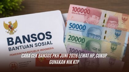 Cara Cek Bansos PKH Juni 2026 Lewat HP, Cukup Gunakan NIK KTP