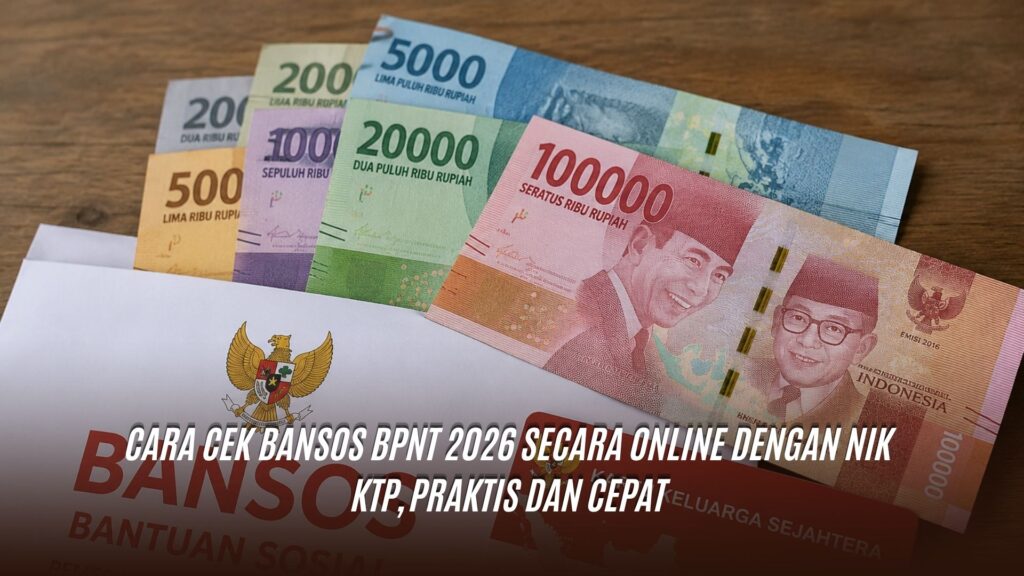 Cara Cek Bansos BPNT 2026 Secara Online dengan NIK KTP, Praktis dan Cepat