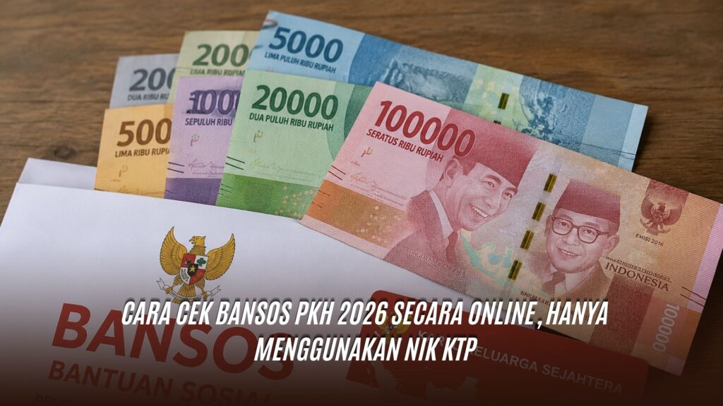 Cara Cek Bansos PKH 2026 Secara Online, Hanya Menggunakan NIK KTP