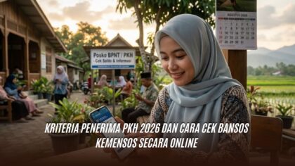 Kriteria Penerima PKH 2026 dan Cara Cek Bansos Kemensos Secara Online