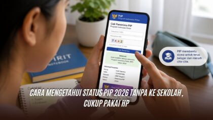 Cara Mengetahui Status PIP 2026 Tanpa ke Sekolah, Cukup Pakai HP