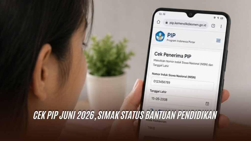 Cek PIP Juni 2026, Simak Status Bantuan Pendidikan